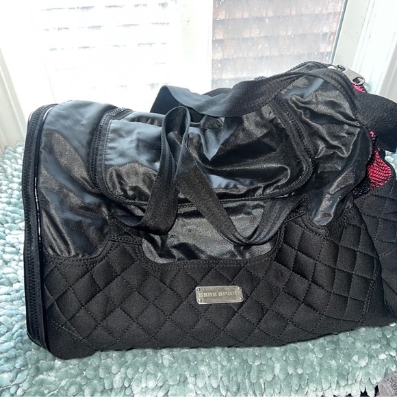 bebe Handbags - Black Quilted Women Bag